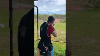 Sam training with new TSK stock on Beretta 682 Gold full _ 3/4 chokes Compact BTC Fressanges