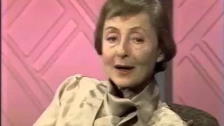 Luise Rainer, Charlotte Chandler, Joe Franklin Show, 1981