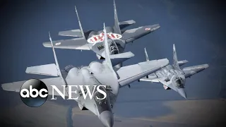 White House at odds with Poland over sending fighter jets to Ukraine l GMA