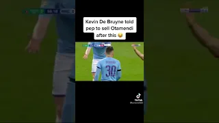 Kevin De Bruyne Told Pep To Sell Otamendi After This #Shorts