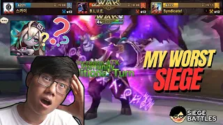 I Got Absolutely DESTROYED in this Siege... - Summoners War