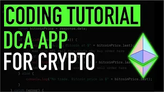 🔴 Code a DCA (Dollar Cost Average) App For Crypto