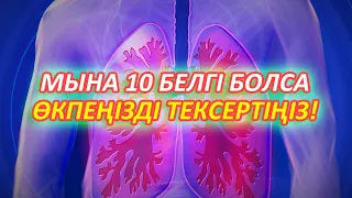 Өкпеңіз САУ МА ТЕКСЕРІҢІЗ, 4 МИНУТТА ӨКПЕҢІЗДІҢ ҚАНДАЙ ЕКЕНІН БІЛІҢІЗ, Керек арнасы