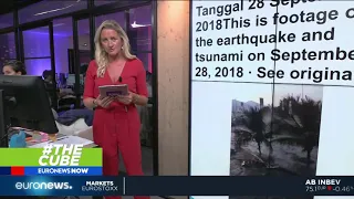 #TheCube | New video shows moment tsunami hit Palu, Indonesia