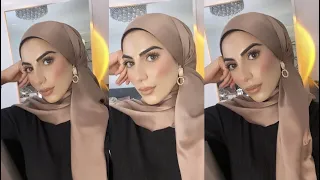 Satin Hijab Tutorial | *Highly Requested* Hijab Style ❤