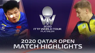 Fan Zhendong vs Anton Kallberg | 2020 ITTF Qatar Open Highlights (R32)