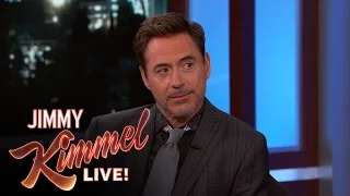 Robert Downey Jr. on the New Spider-Man