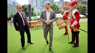 Confident and All Smiles Prince Harry in UK