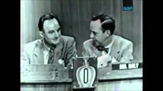 What's My Line - Air Date: August 10, 1952