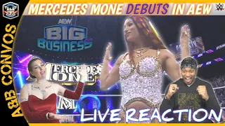 CEO Mercedes Moné debuts in AEW | AEW Dynamite Big Business 3/13/24 | LIVE REACTION