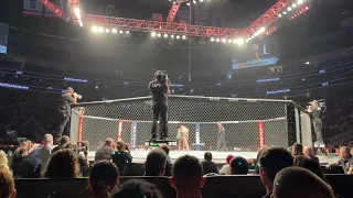 Yair Rodriguez vs Brian Ortega UFC Fight Night Full Fight Cage Side Live Floor Seats