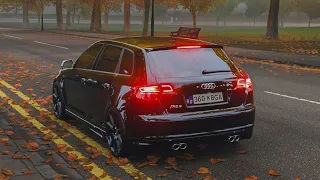 Audi RS3 SportBack FULL BLACK - Forza Horizon 4 | Gameplay