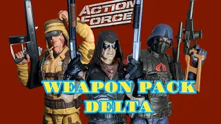 Valaverse Action Force- Weapon Pack Delta- Review & Play