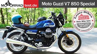 Moto Guzzi V7 850 Special | LeserBike-Video von Martin