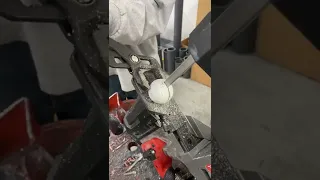 Cutting Top Golf Ball In half.             (Surprise inside)