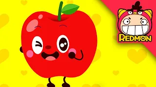 Apple song | Food songs | Nursery rhymes | REDMON