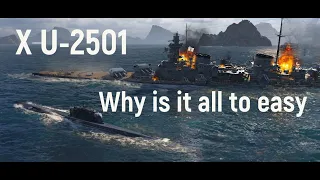World of Warships - U-2501 Replay, all too easy