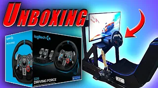 Unboxing The Logitech G29 Driving Force Steering Wheel - First Impressions