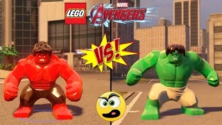LEGO Avengers (Vingadores) Hulk VS Hulk Vermelho (Batalha de Heróis ) #3