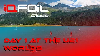 Day 1 U21 iQFOiL Worlds / iQGames Silvaplana - Highlight Video