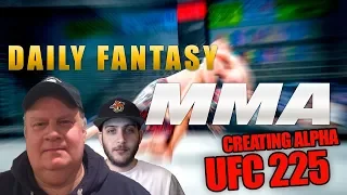 UFC 225 | DraftKings | Creating Alpha in Daily Fantasy MMA: Whittaker vs. Romero