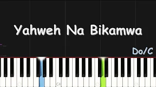 Yahweh Na Bikamwa | EASY PIANO TUTORIAL BY Extreme Midi