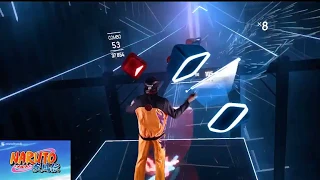 Beat Saber || Naruto Shippuden Opening 3 | Blue Bird (Expert) || Mixed Reality