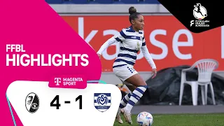 SC Freiburg - MSV Duisburg | Highlights FLYERALARM Frauen-Bundesliga 22/23