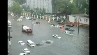 Срочно Потоп в Одессе , сильный ливень и наводнение Одесса 23 июля 2021