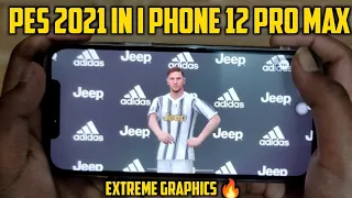 I Phone 12 pro Max Gameplay Test - Pes 2021 Mobile 🔥🔥🔥🔥