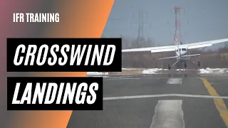 Mastering the Crosswind Landing | Side Slips and Crab | How to Land an Airplane