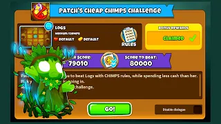 How To Do The Patch's Cheap CHIMPS Challenge Quest in Bloons TD 6