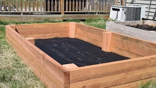 How to Make a Raised Garden Bed (WoodLogger.com)