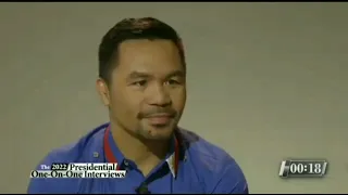 Manny Pacquiao in Political Fast Talk w/ @TheBoyAbundaTalkChannel