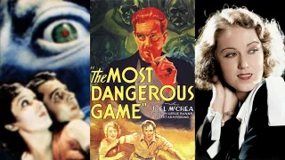 THE MOST DANGEROUS GAME (1932) Trailer | COLORIZED