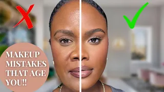 MAKEUP MISTAKES THAT MAKE YOU LOOK OLDER
