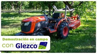 Tractor Kubota Modelo B2401 y Desvaradora Land Pride Modelo RCR1242: Demostración en Campo