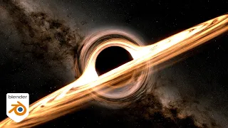 Fastest and Easiest way to create a Black Hole in Blender.