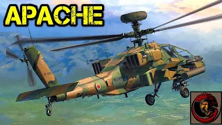 Japanese Apache's go hunting | GUNSHIP CANNONS AND HELLFIRE MISSILES