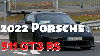 2022 Porsche 911 Gt3 Rs - All New 2022 Porsche 911 Gt3 (992) Spy Photos