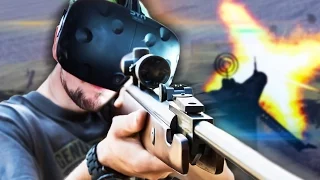 SKYDIVE SNIPER | The Last Sniper VR (HTC Vive Virtual Reality)