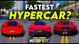 Which Hypercar Has The Highest Top Speed ? - The Crew Motorfest
