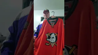 My jersey history of the Anaheim Ducks