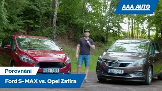 Porovnání - Ford S-MAX vs. Opel Zafira