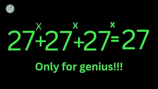 Math Olympiad | Nice Algebra Math Simplification Find Value Of X 👇