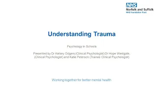 Understanding Trauma