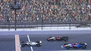 “What a Finish” iRacing Week 11 Dallara Formula iR (C Class-Fixed) @ Indianapolis