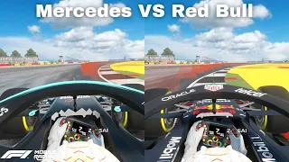 Mercedes VS Red Bull Silverstone Hotlap And Setup Comparison! | F1 Mobile Racing 2021