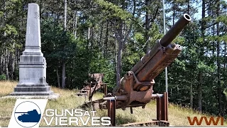 Great War #11 Exploring Abandoned German Guns at Vierves.