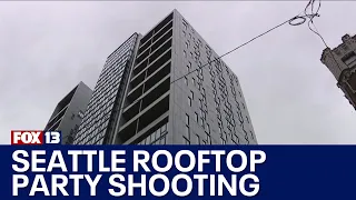 Man injured in Seattle rooftop party shooting